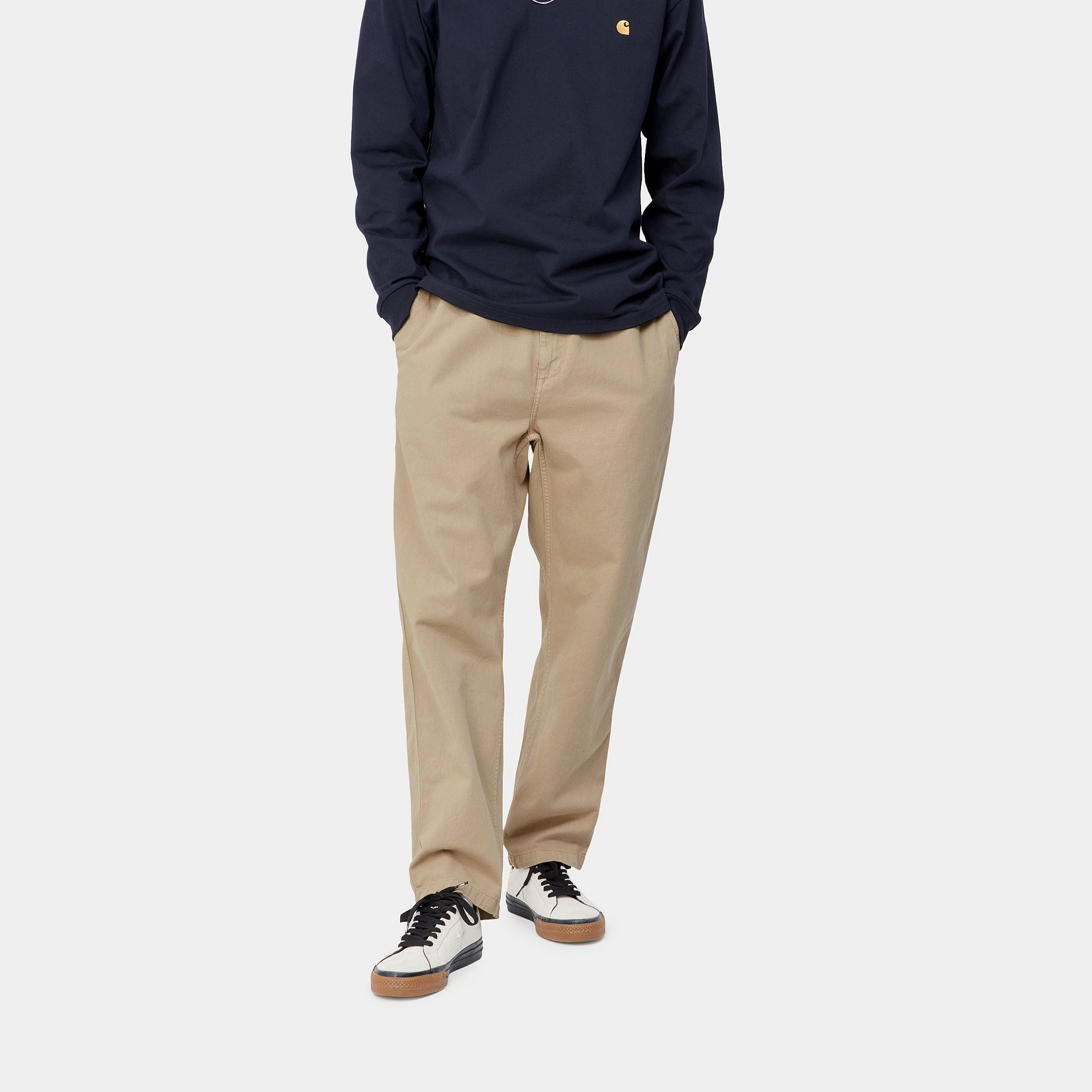 Carhartt WIP Flint Pant - Wall (Garment Dyed)
