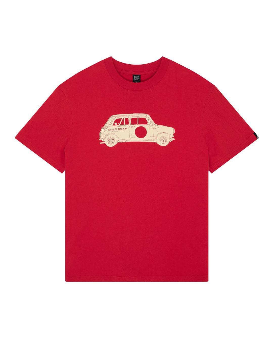 Deus Ex Machina Mini Tee - Lava Falls Red