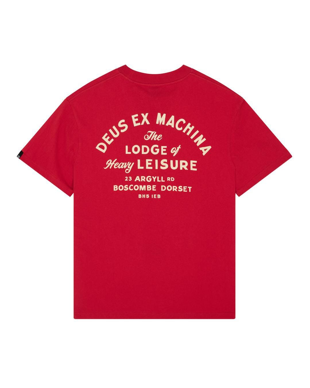 Deus Ex Machina Mini Tee - Lava Falls Red