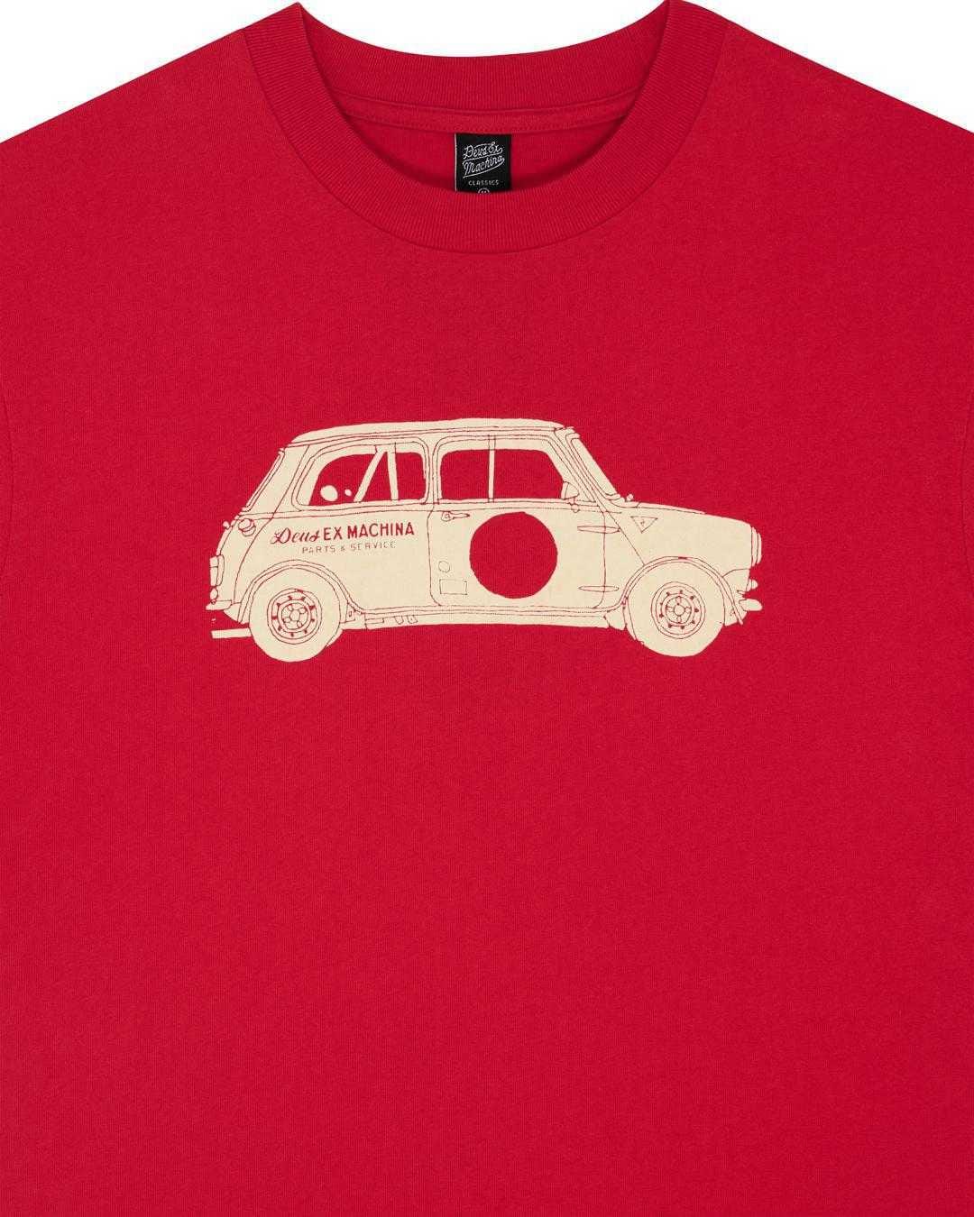 Deus Ex Machina Mini Tee - Lava Falls Red