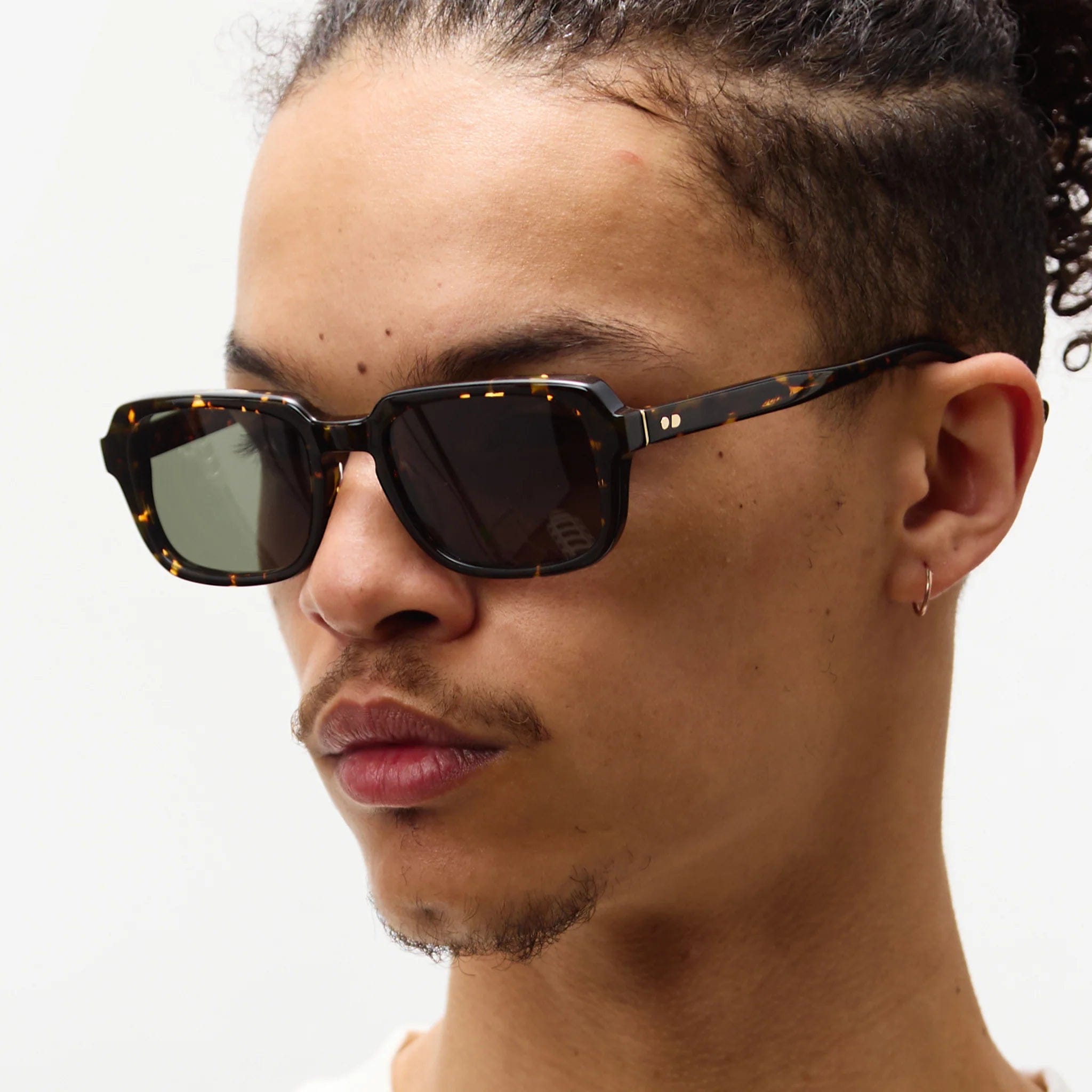 Oscar Deen Nelson Sunglasses - Ember / Green Lenses
