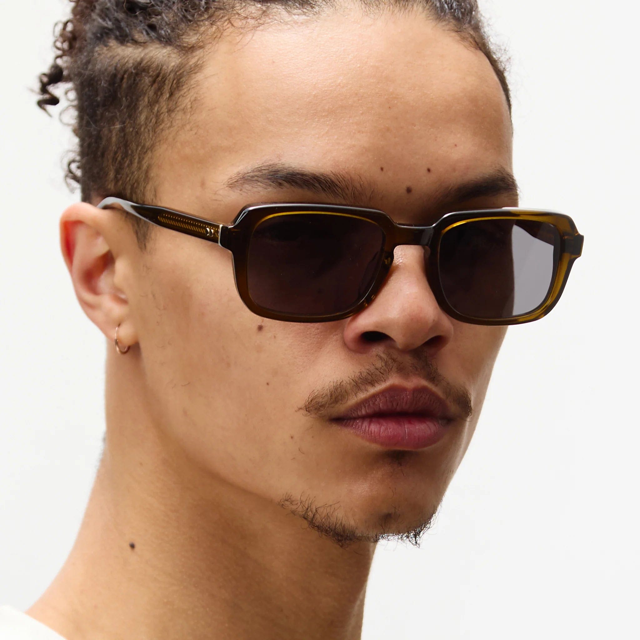 Oscar Deen Nelson Sunglasses - Pond / Chocolate Brown Lenses