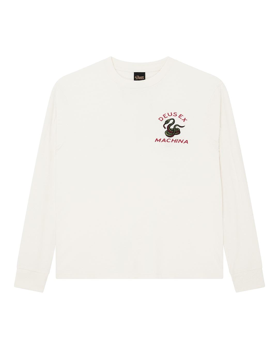 Deus Ex Machina Danger Noodle LS T-Shirt - Dirty White