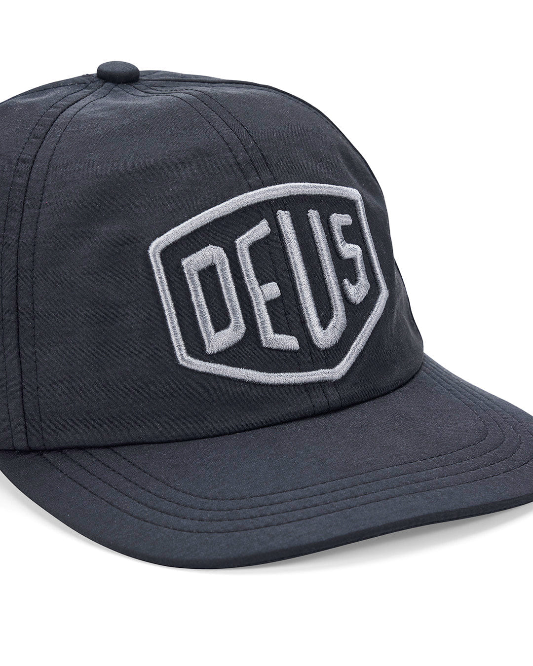 Deus Ex Machina Shield Nylon Cap - Black
