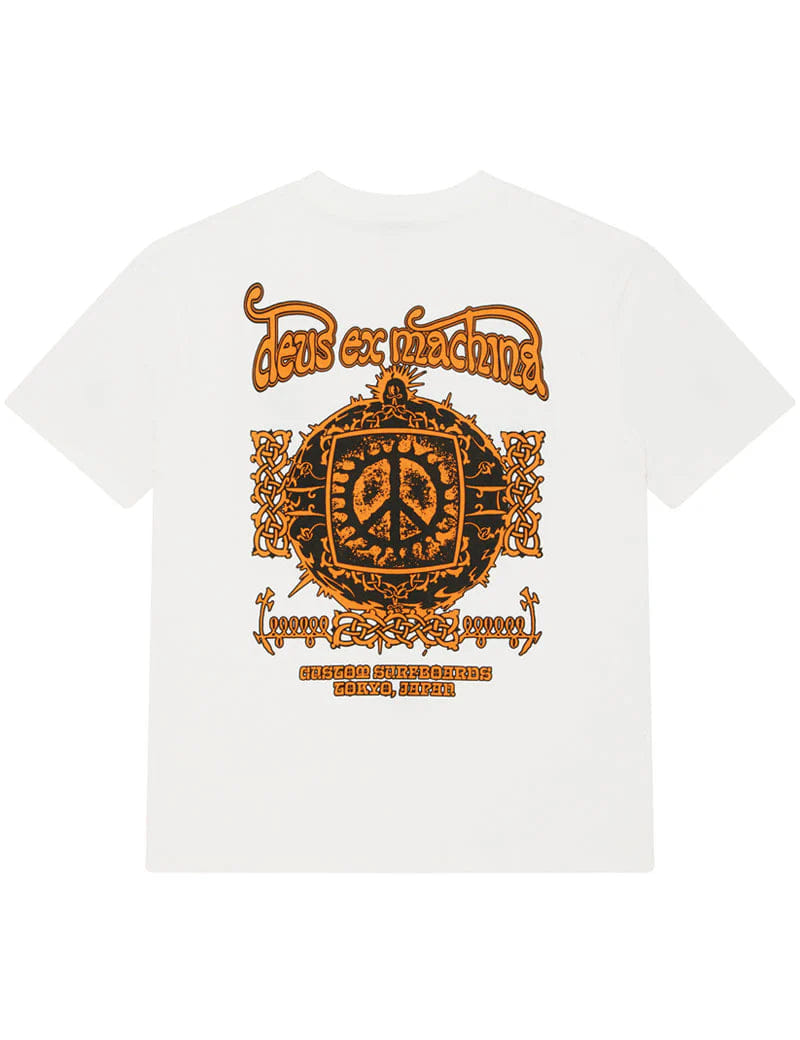 Deus Ex Machina Virtual Insanity T-Shirt - Vintage White