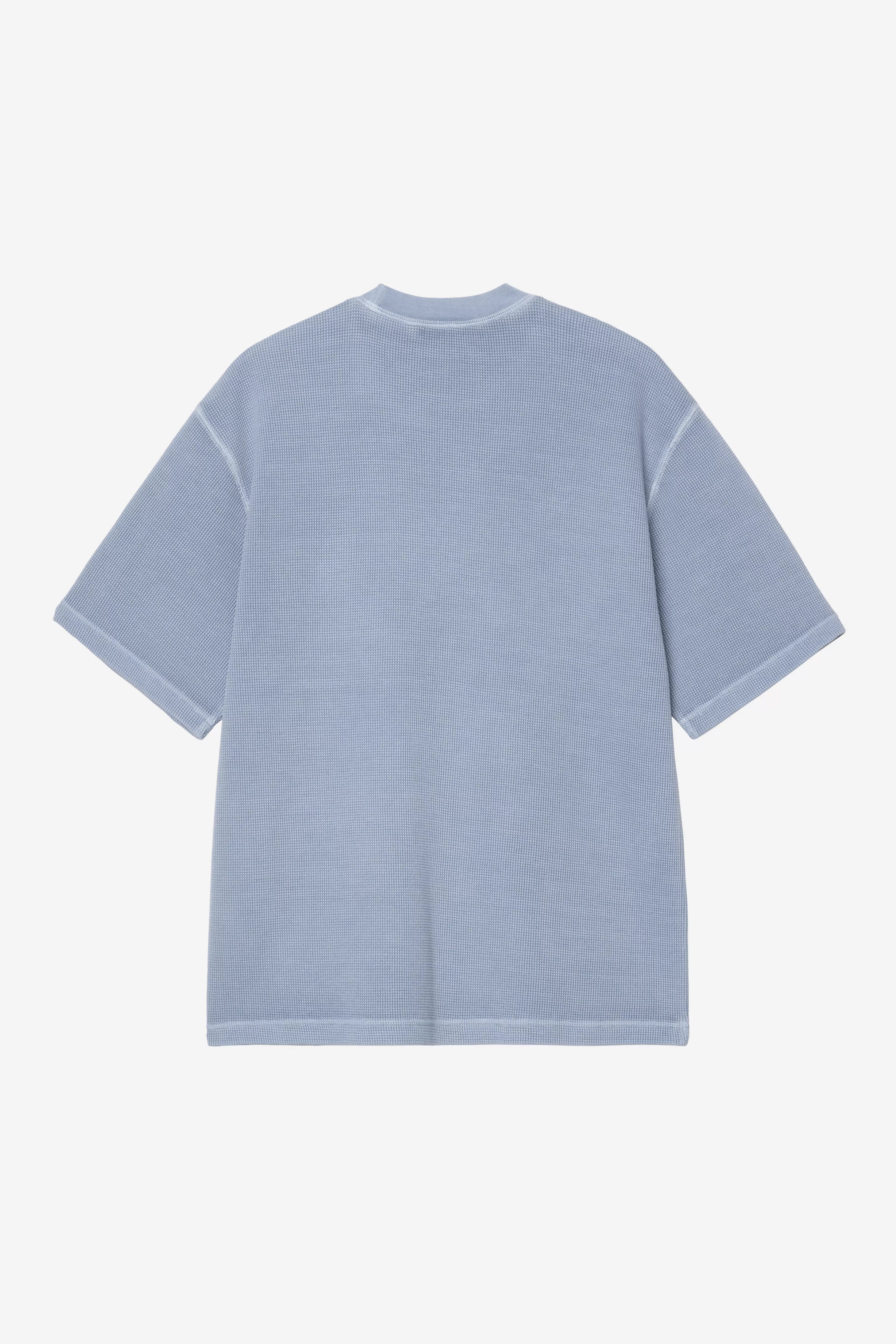 Carhartt WIP Nelson Waffle T-Shirt - Gentle Blue