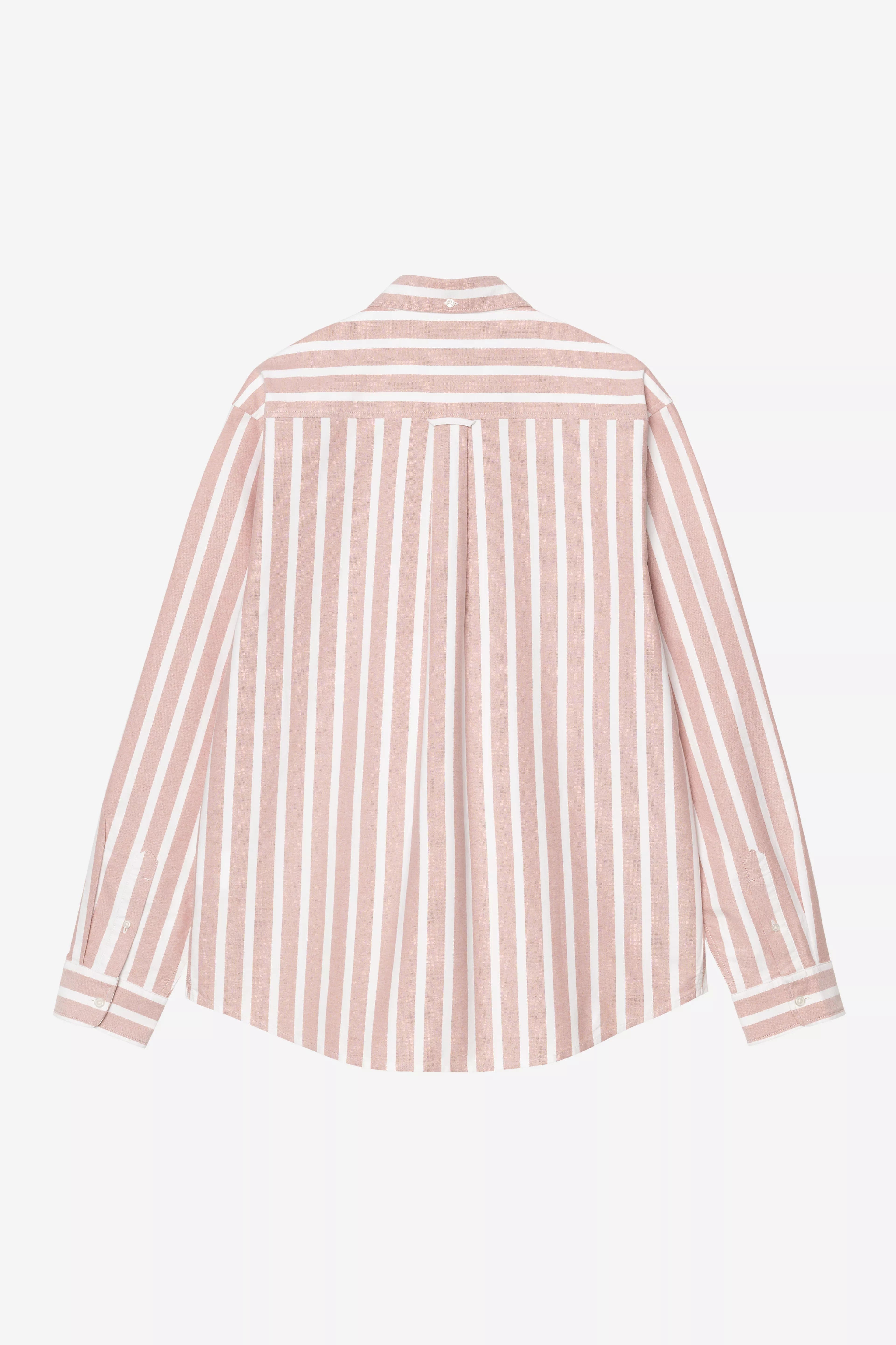 Carhartt WIP Deven Shirt - Oxide Red / White