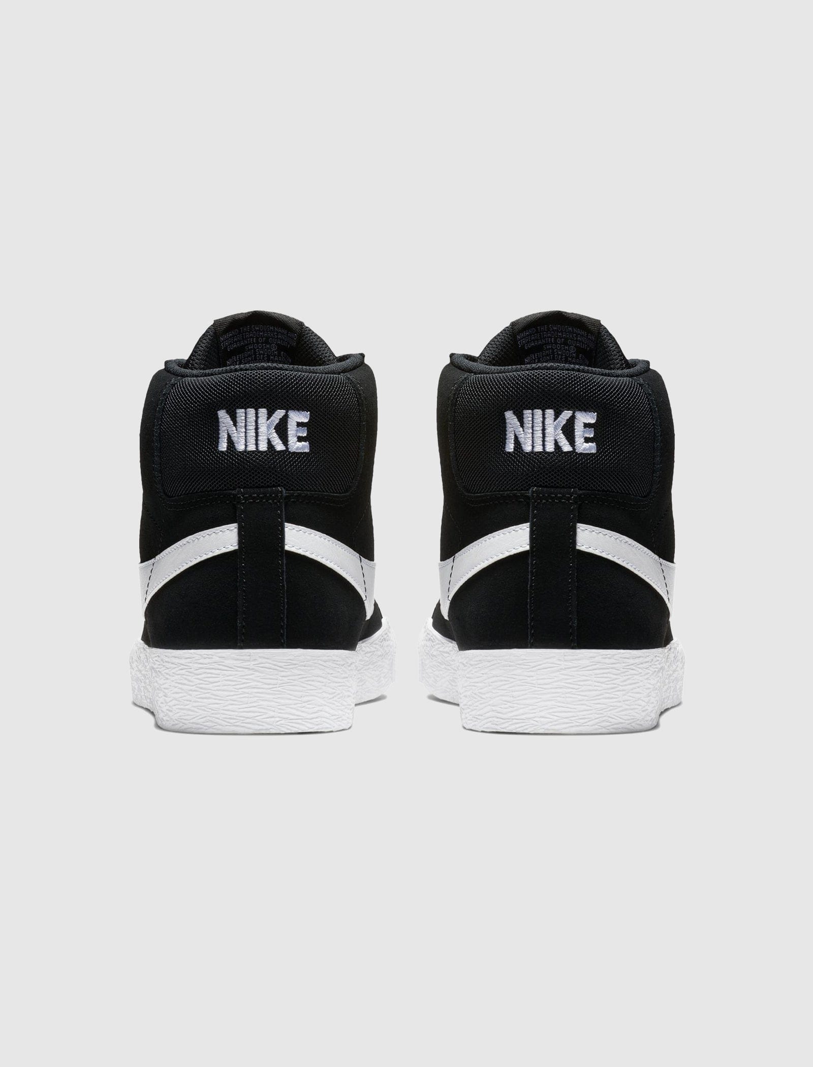NIKE SKATEBOARD SB ZOOM BLAZER MID "BLACK/WHITE"