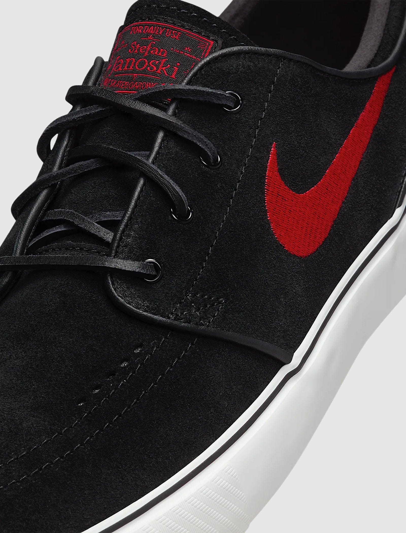NIKE SKATEBOARD SB ZOOM JANOSKI OG "BLACK/UNIVERSITY RED/BLACK/SUMMIT WHITE"
