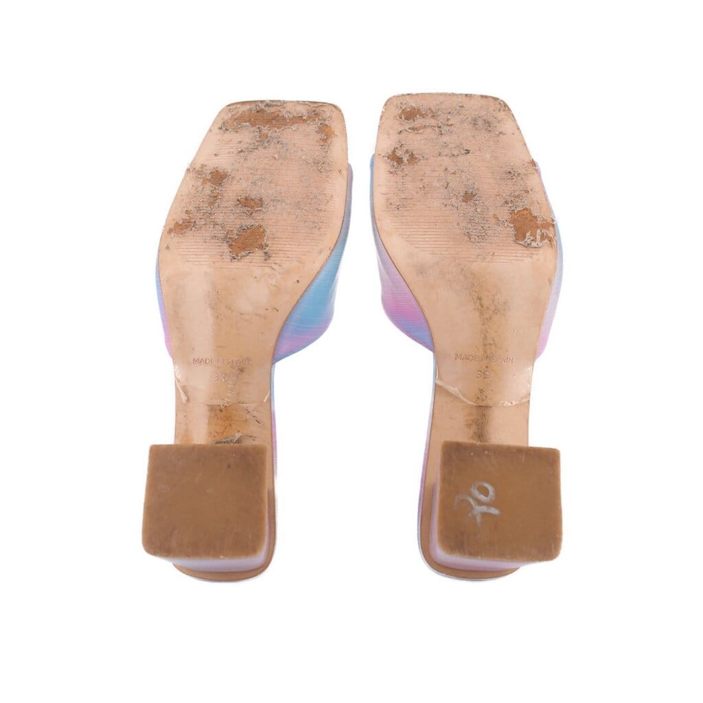 FENERS GRADIENT HEELS BLUE/PURPLE 8.5 US