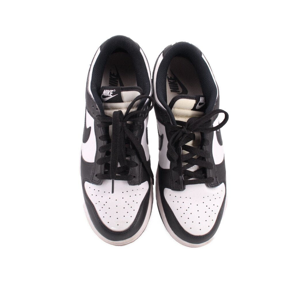 NIKE WOMEN'S DUNK LOW SNEAKERS BLACK/WHITE 9.5 US