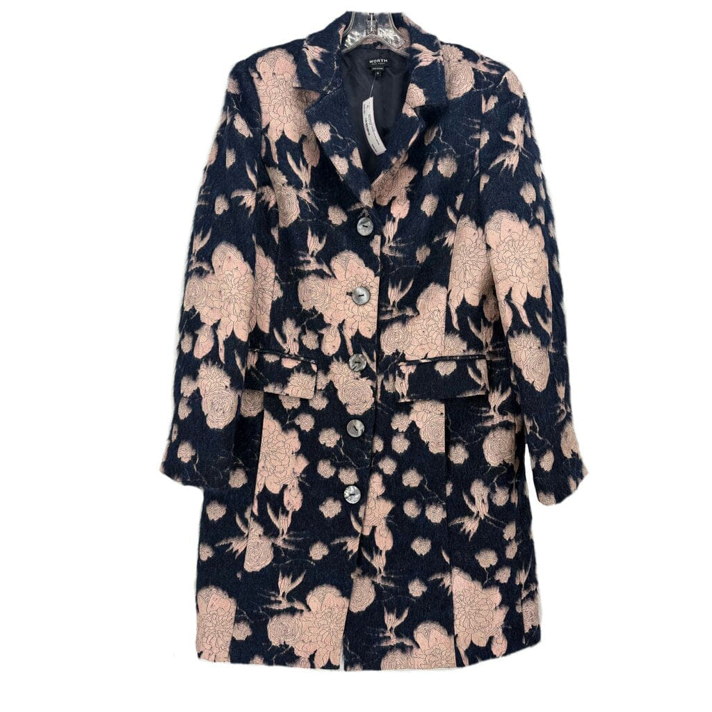WORTH FLORAL JACKETS NAVY M