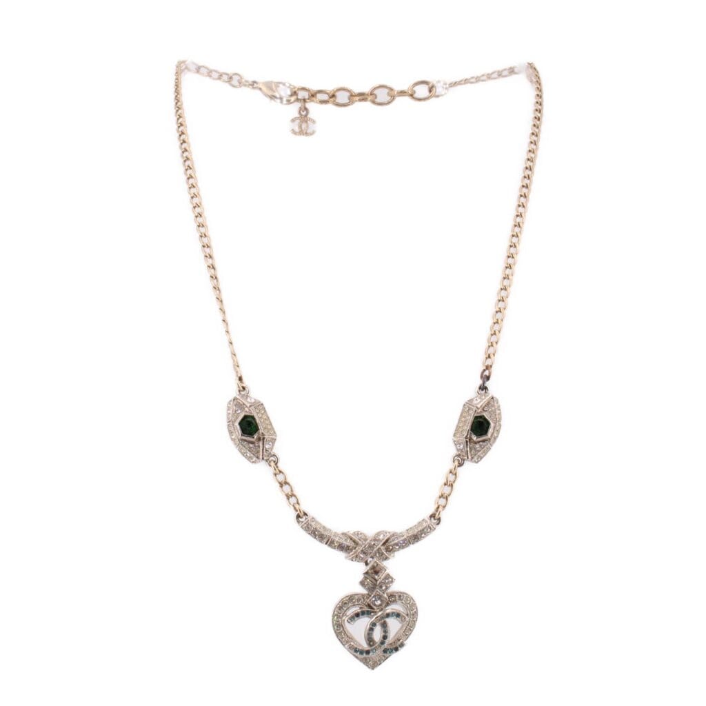 CHANEL GOLD HEART NECKLACES