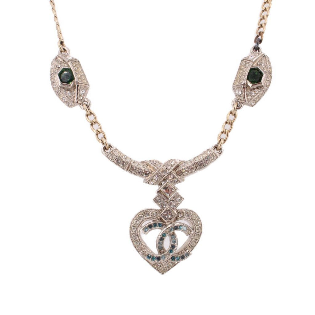 CHANEL GOLD HEART NECKLACES