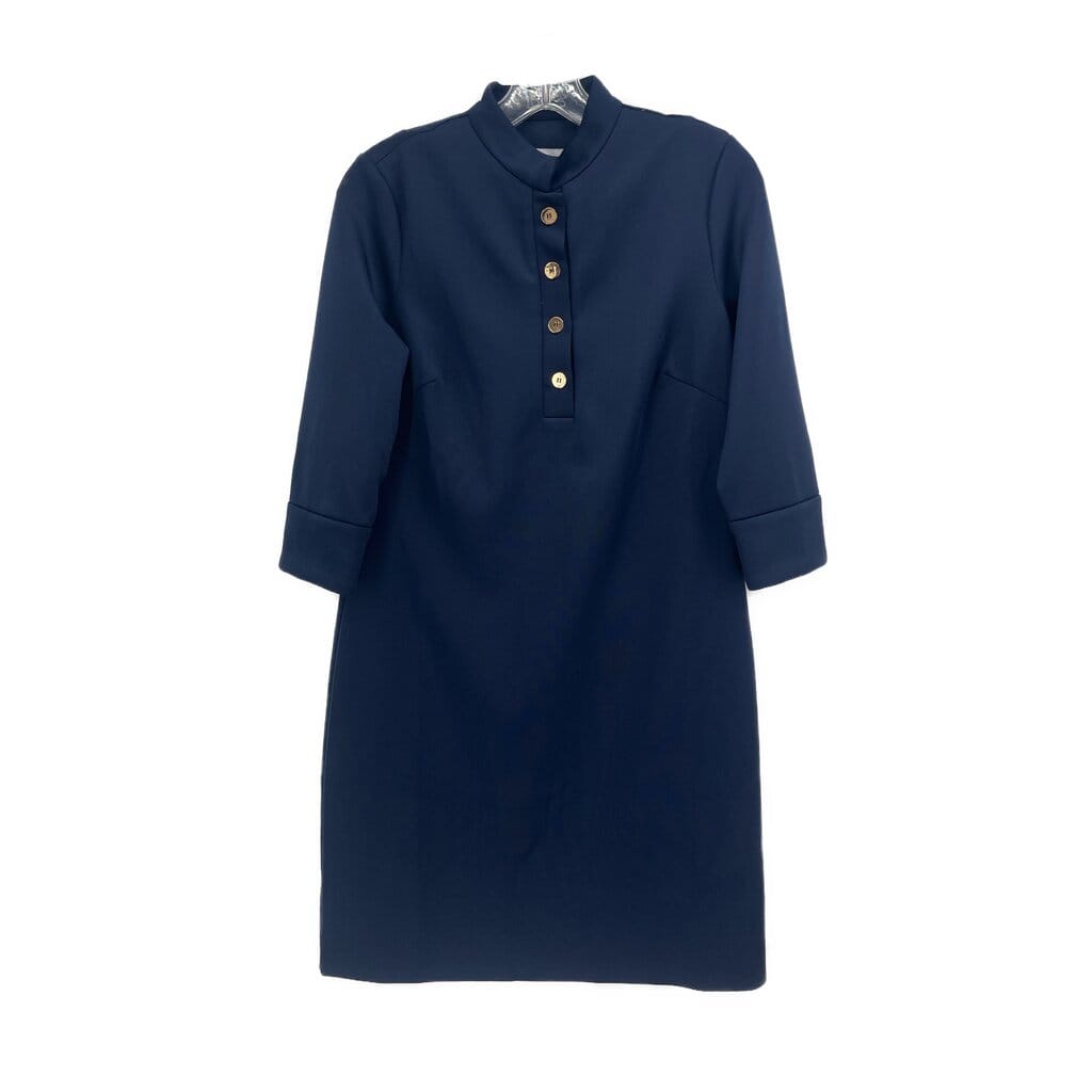 GRETCHEN SCOTT 3/4 SLEEVE DRESSES NAVY S