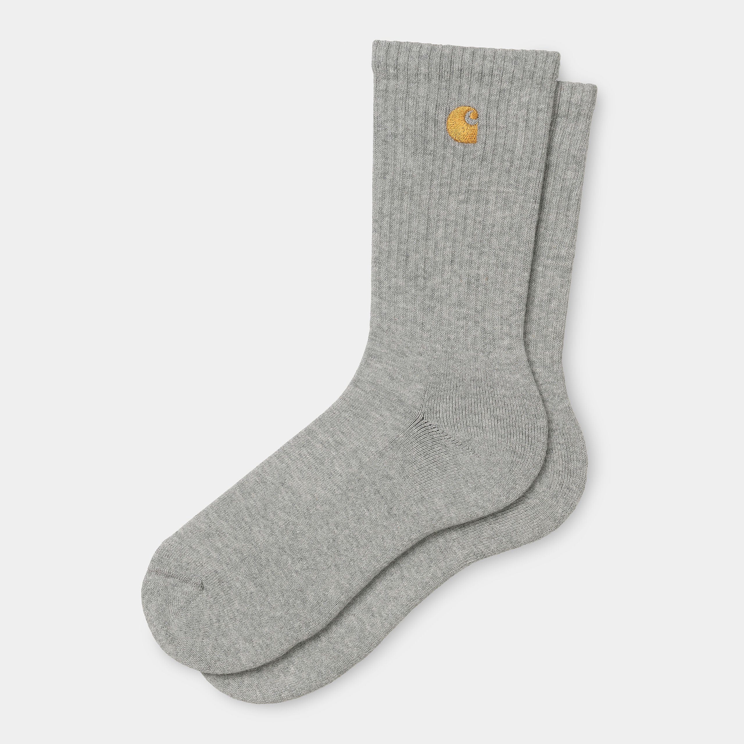 Carhartt WIP Chase Socks - Grey Heather