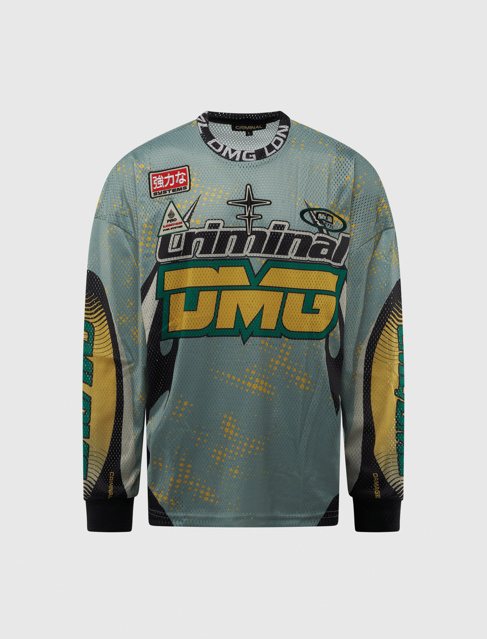 CRIMINAL DAMAGE CD SOCCER JERSEY