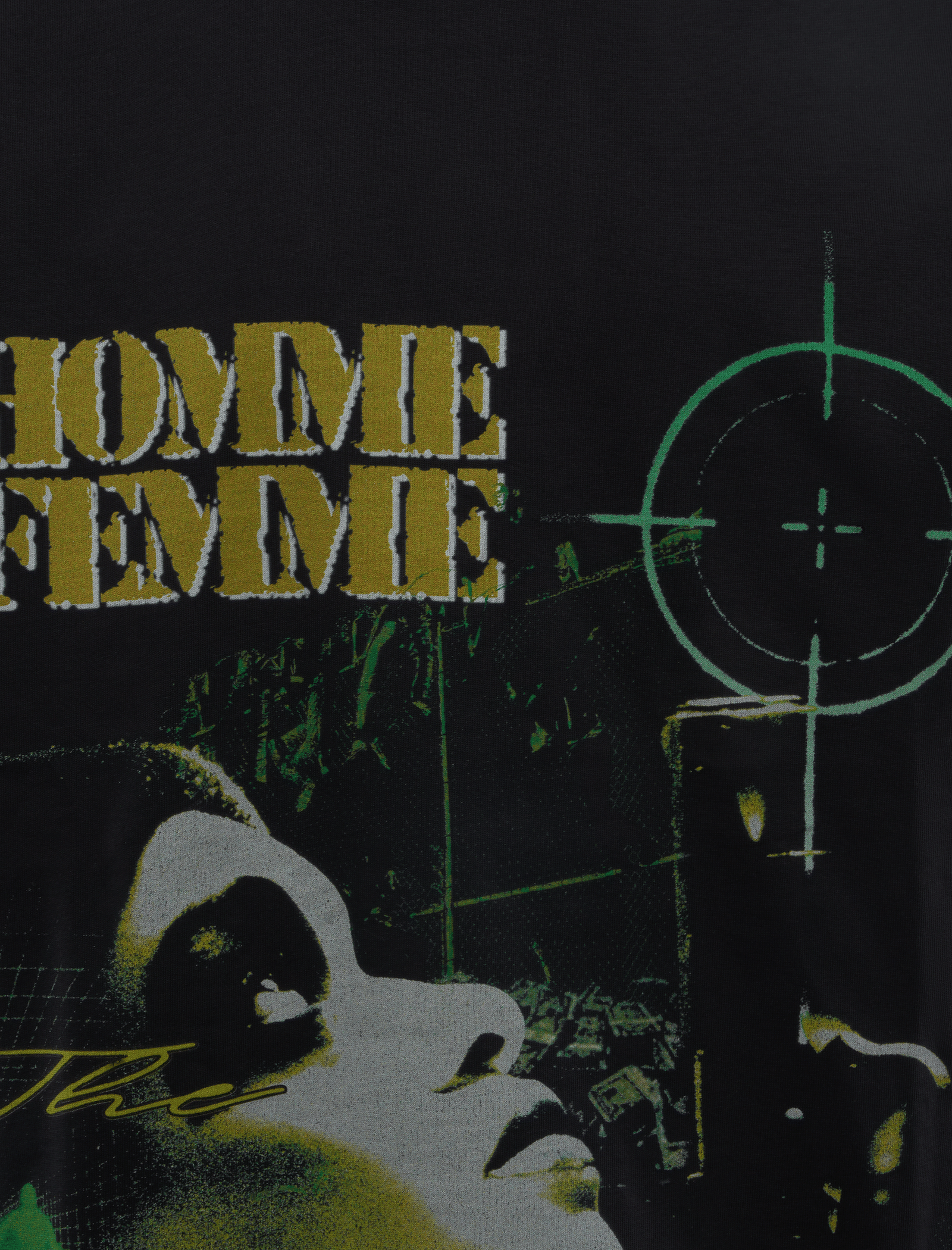 HOMME FEMME BULLSEYE LONG SLEEVE TEE