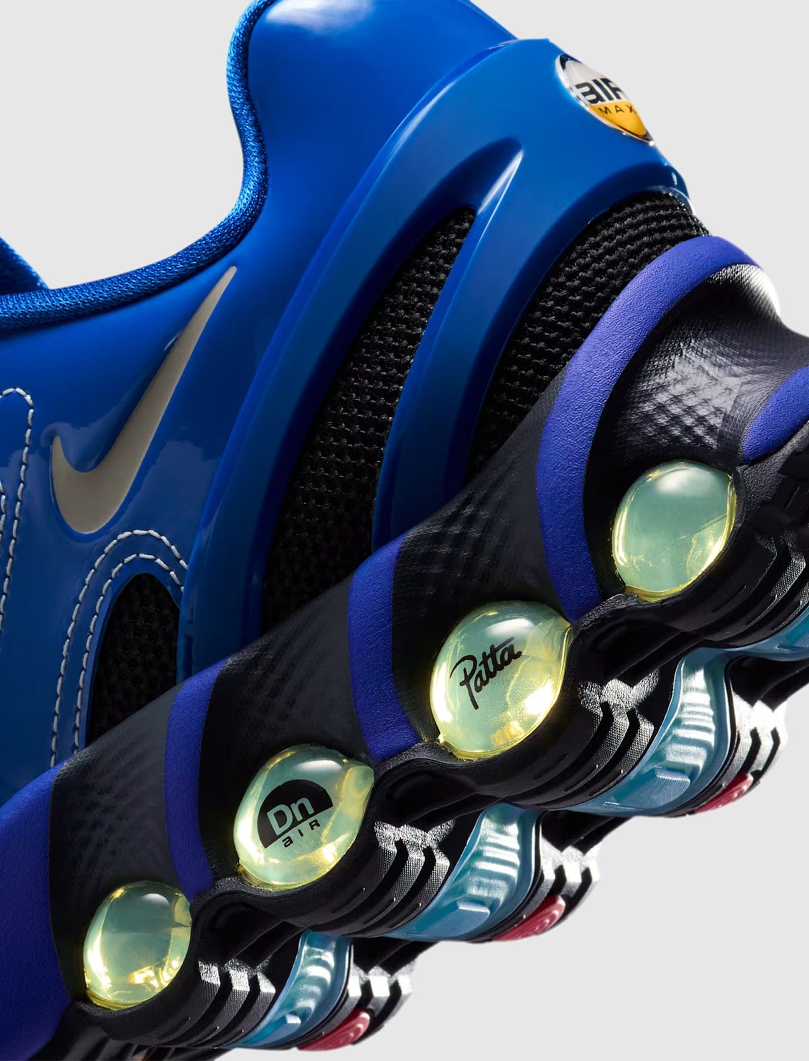 Nike PATTA X AIR MAX DN8 "GAME ROYAL/ LIGHT CHARCOAL"