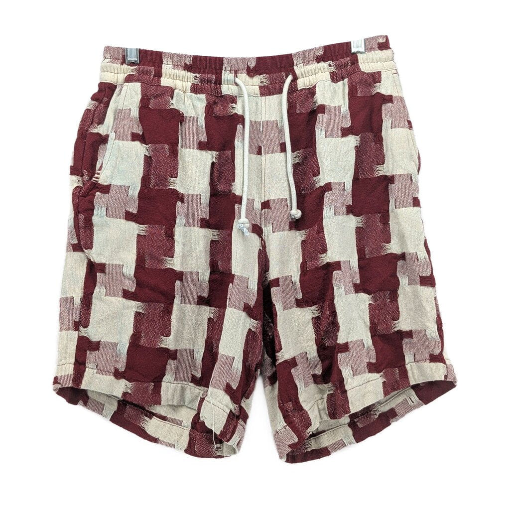 KITH TOP/SHORTS 2 PC RED CHECK S