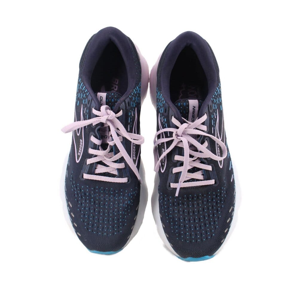 BROOKS MESH SNEAKERS NAVY 9.5 US