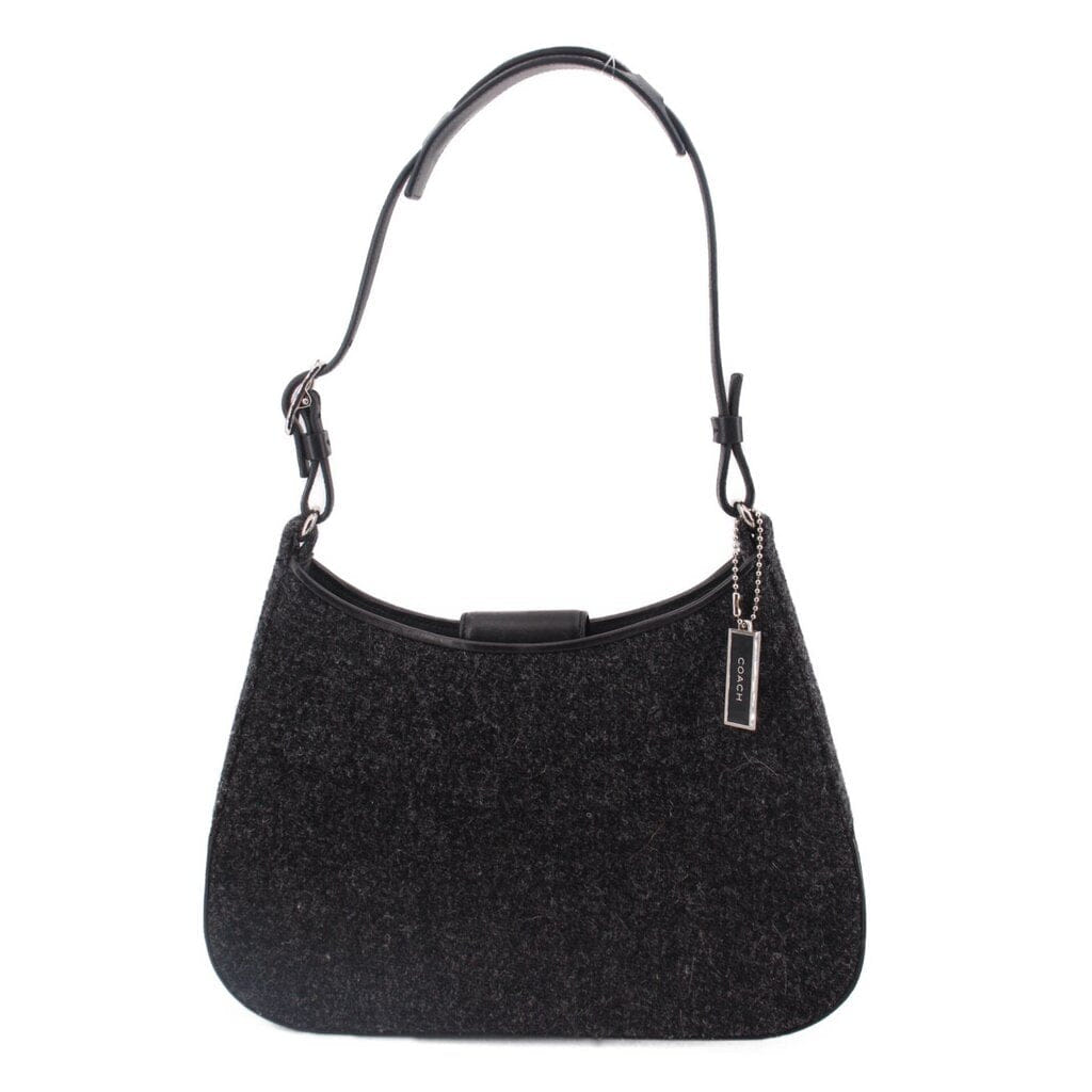 COACH VINTAGE DEMI SHOULDER BAGS GRAY