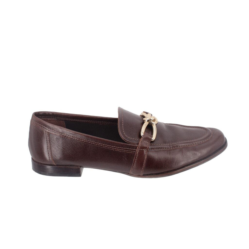 ANTONIO MELANI CAIN LOAFERS BROWN 8.5 US