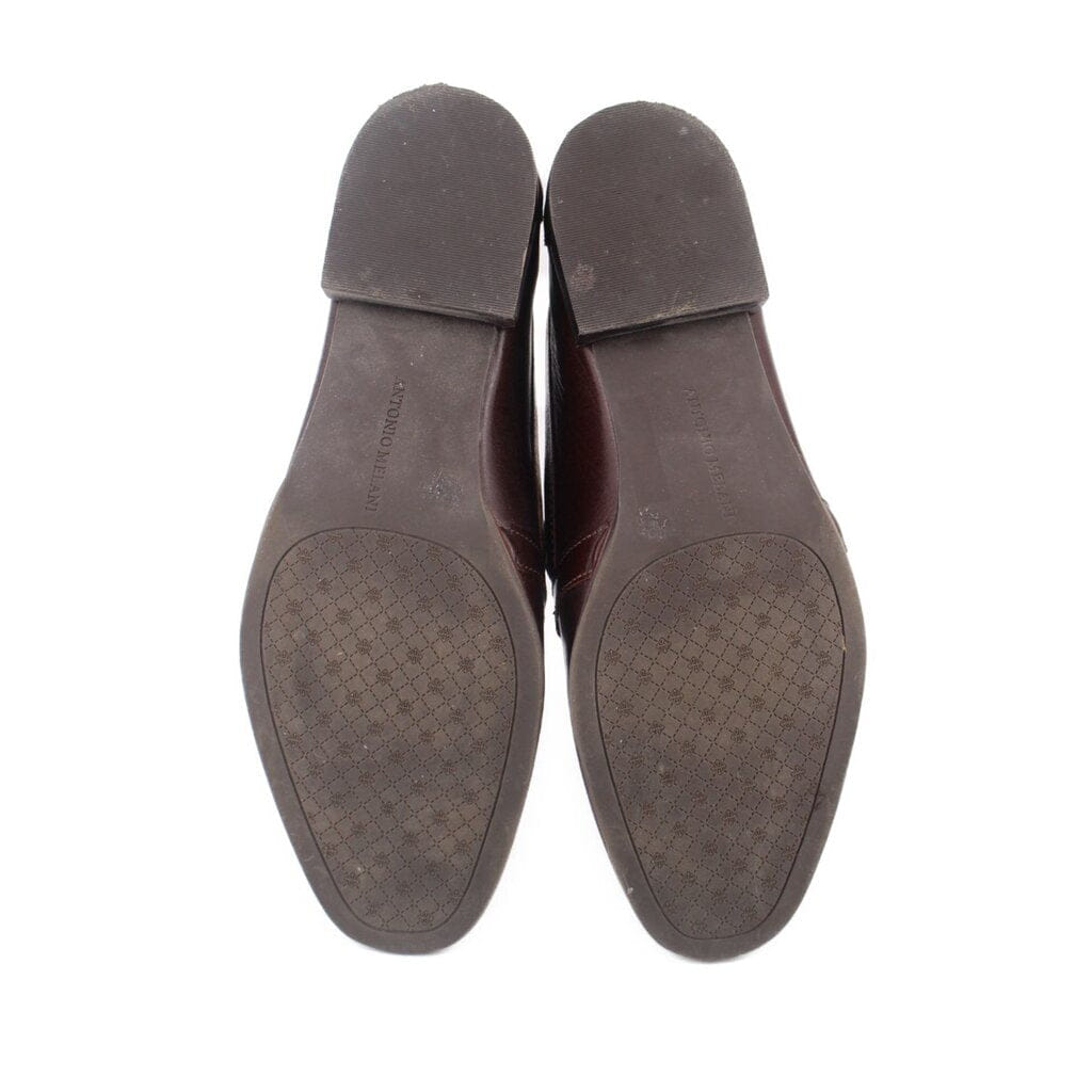ANTONIO MELANI CAIN LOAFERS BROWN 8.5 US
