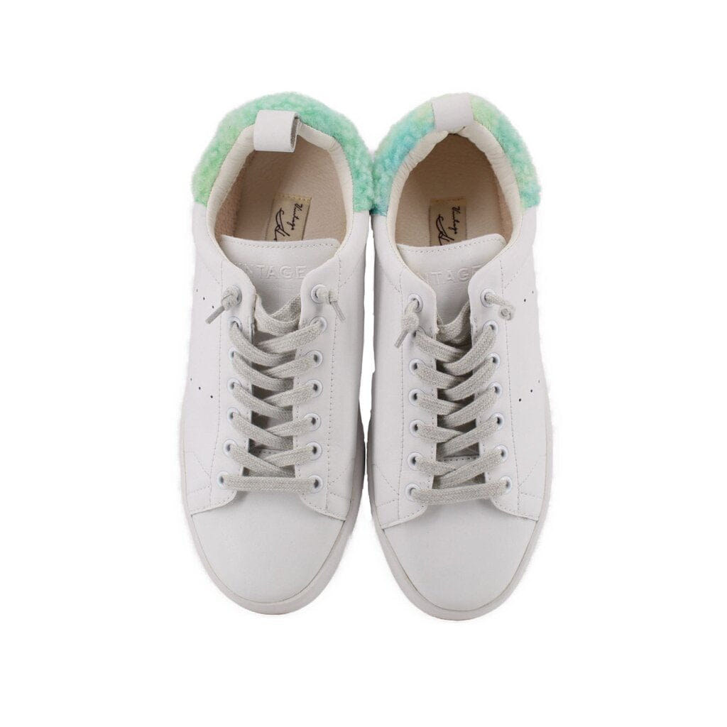 VINTAGE HAVANA CANVAS SNEAKERS WHITE 8 US