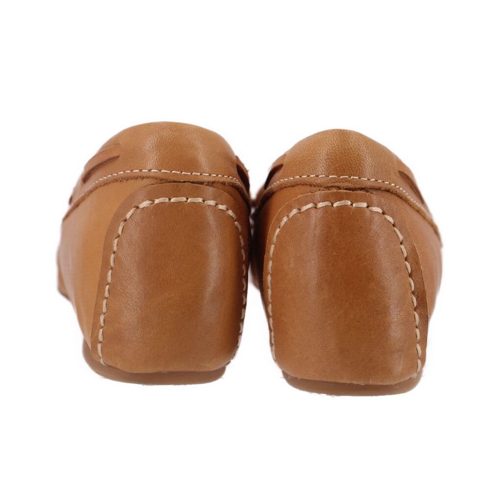 SOFT LEATHER LOAFERS BROWN 8 US