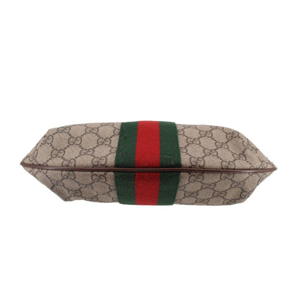 GUCCI OPHIDIA SMALL SHOULDER BAGS BROWN
