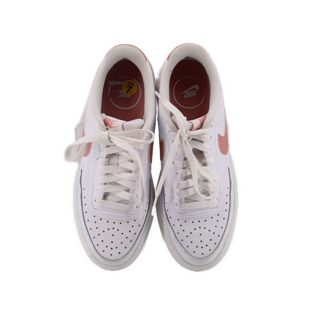 NIKE PLATFORM SNEAKERS WHITE 7 US