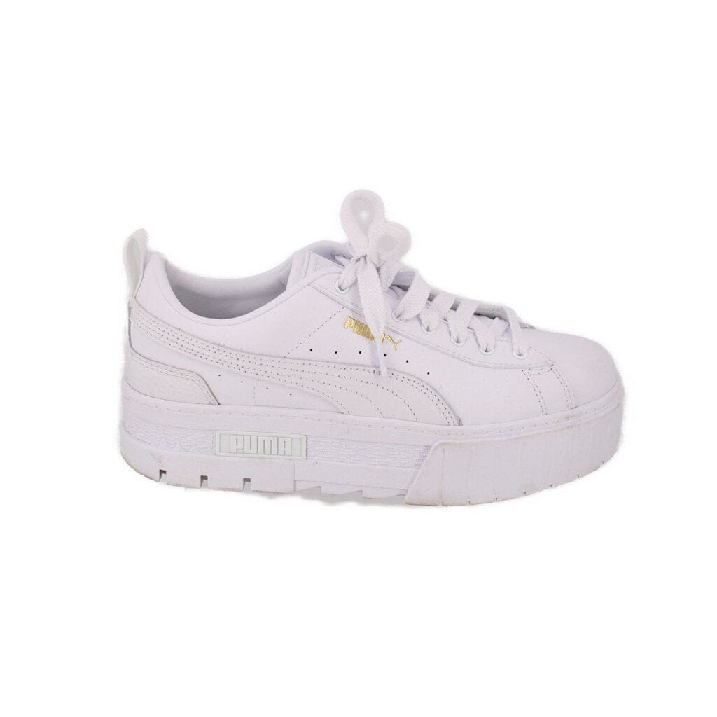 PUMA MAYZE CLASSIC PLATFORM SNEAKERS WHITE 8.5 US