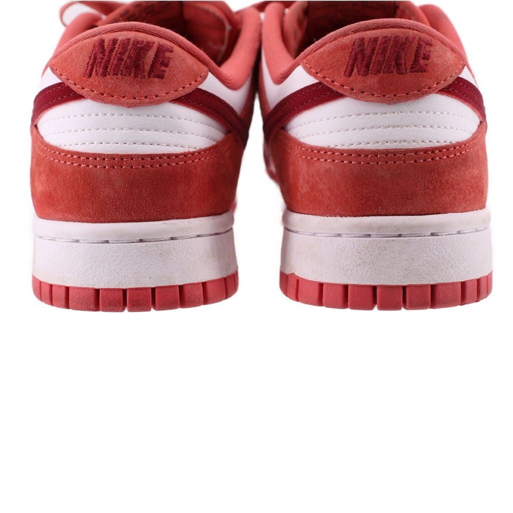 NIKE WOMEN'S 'VALENTINE'S DAY' DUNK LOW SNEAKERS RED 7.5 US