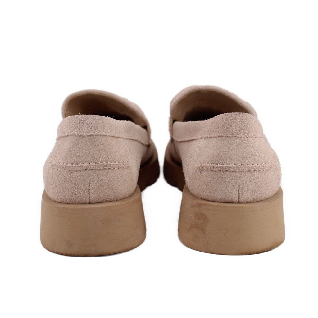 DOLCE VITA ELIAS SUEDE LOAFERS TAN 7.5 US