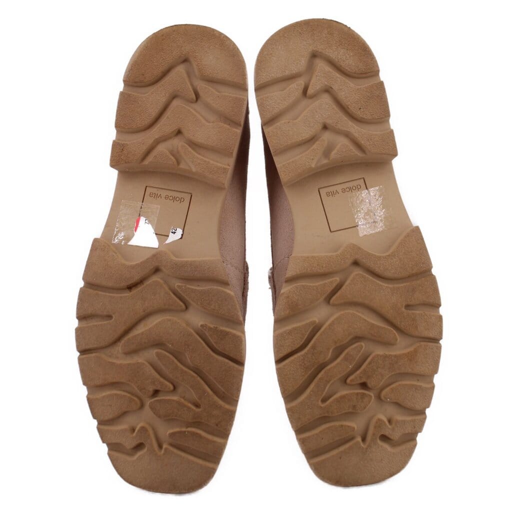DOLCE VITA ELIAS SUEDE LOAFERS TAN 7.5 US