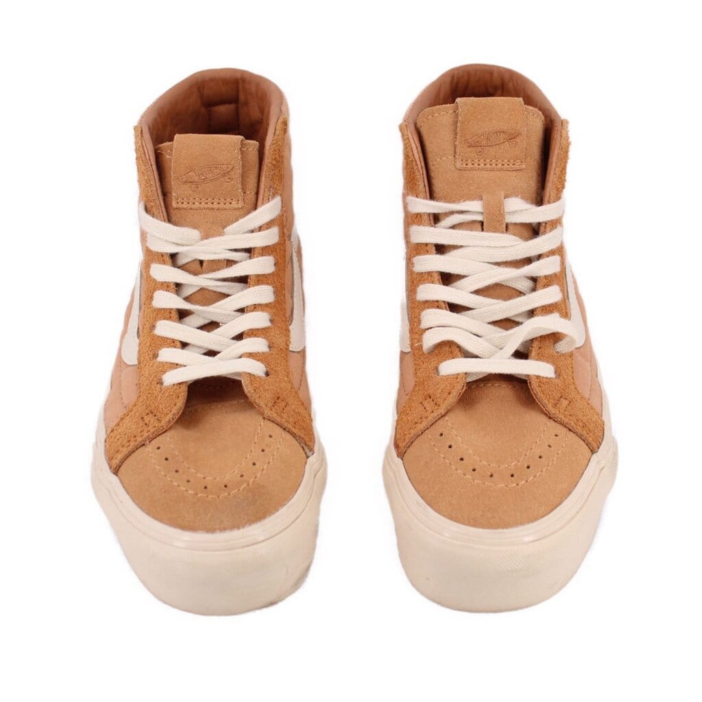 VANS HIGH TOP SNEAKERS BROWN 7.5 US