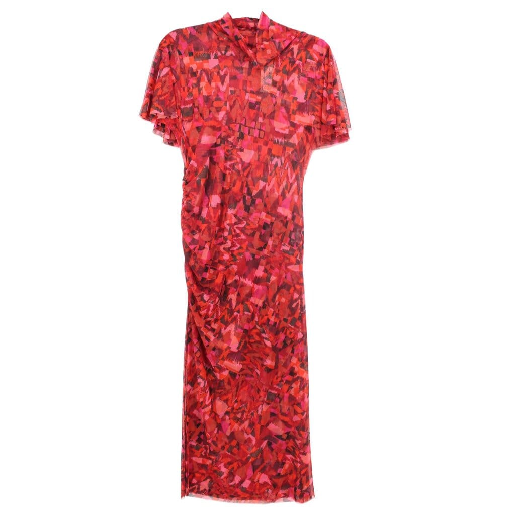 MISA LONG DRESSES RED S