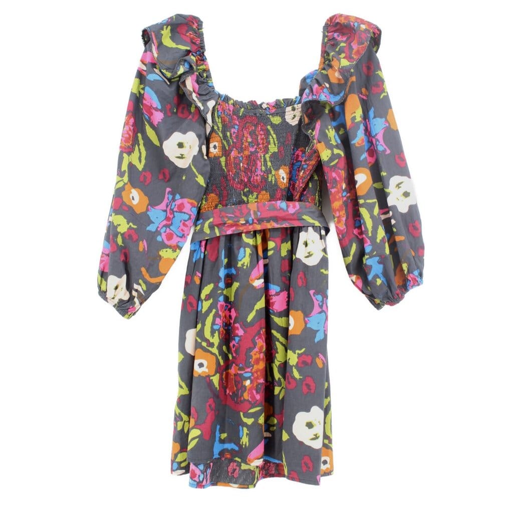 CLEOBELLA PRINT DRESSES BLACK M