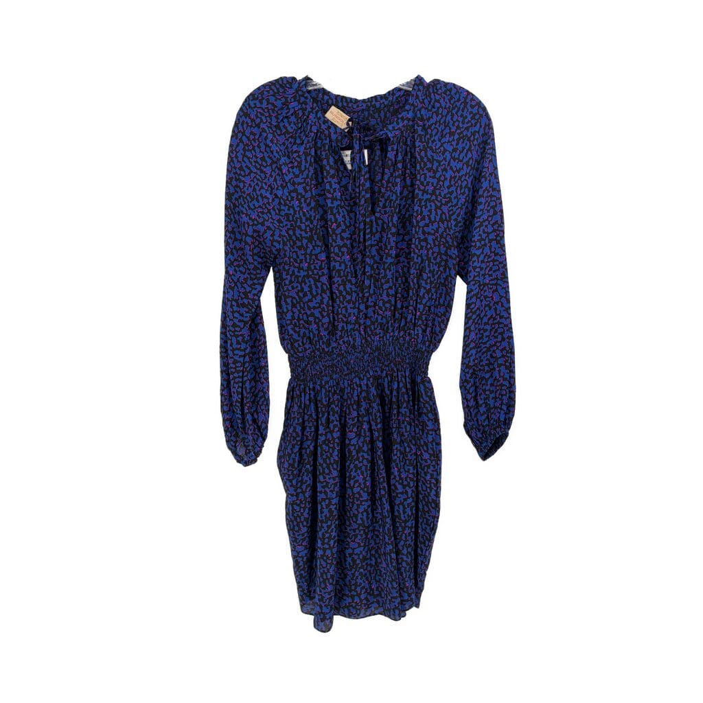 RUNGOLEE PRINT DRESSES BLUE S
