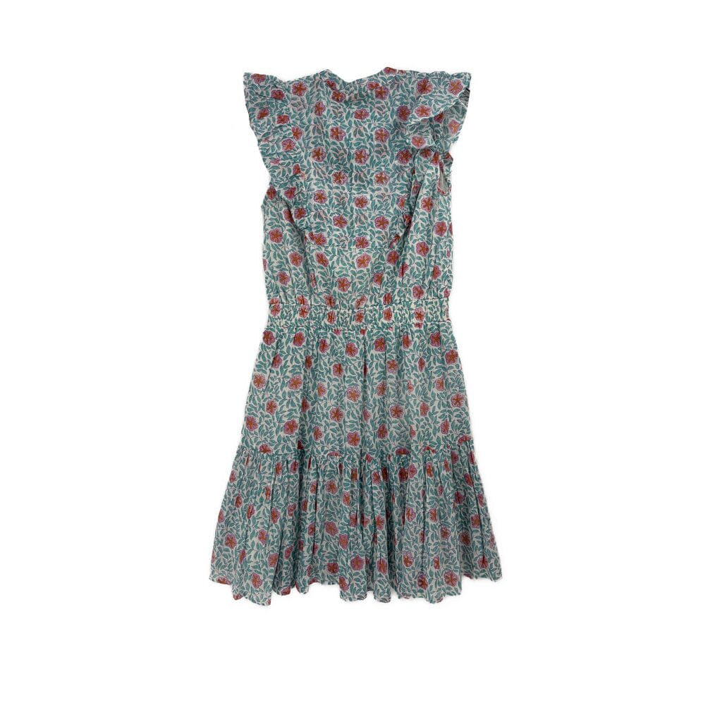 OLIPHANT PRINT DRESSES GREEN XS