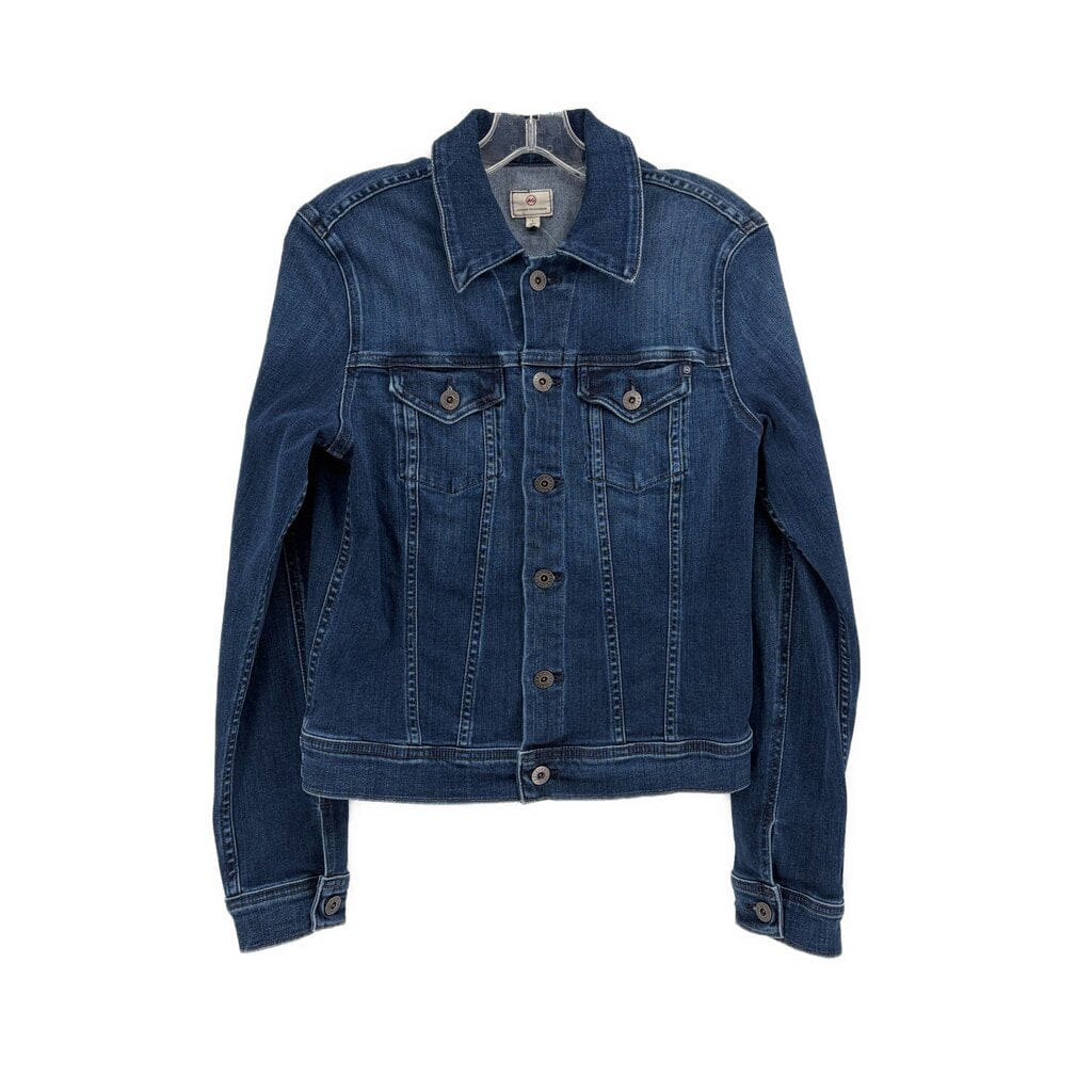 AG DENIM JACKETS BLUE L