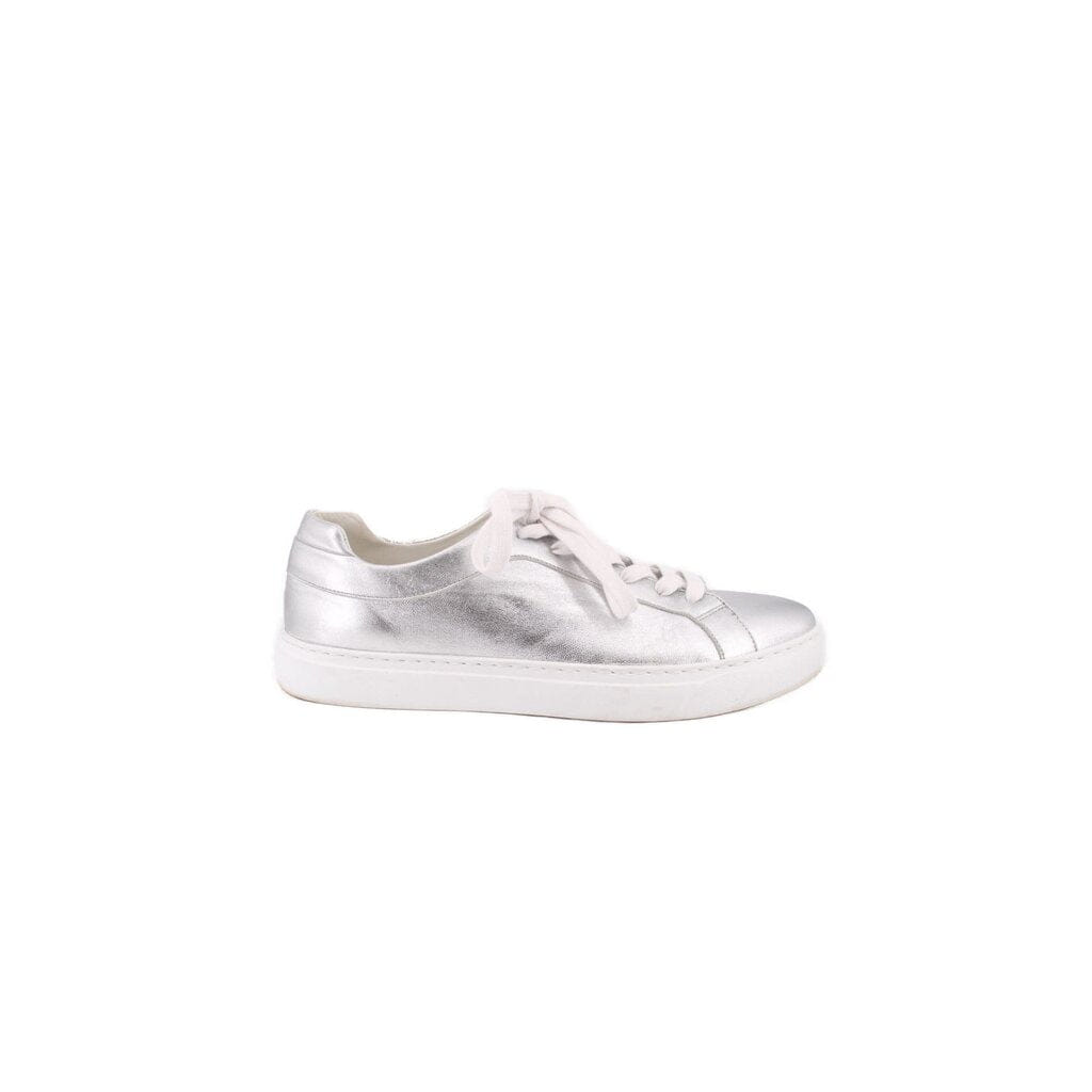 M GEMI METALLIC SNEAKERS SILVER 11 US
