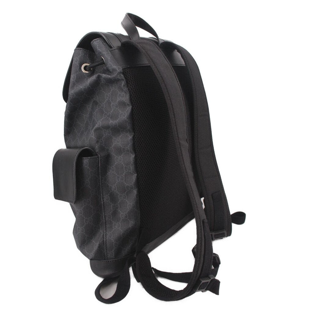 GUCCI GG SOFT BACKPACKS BLACK