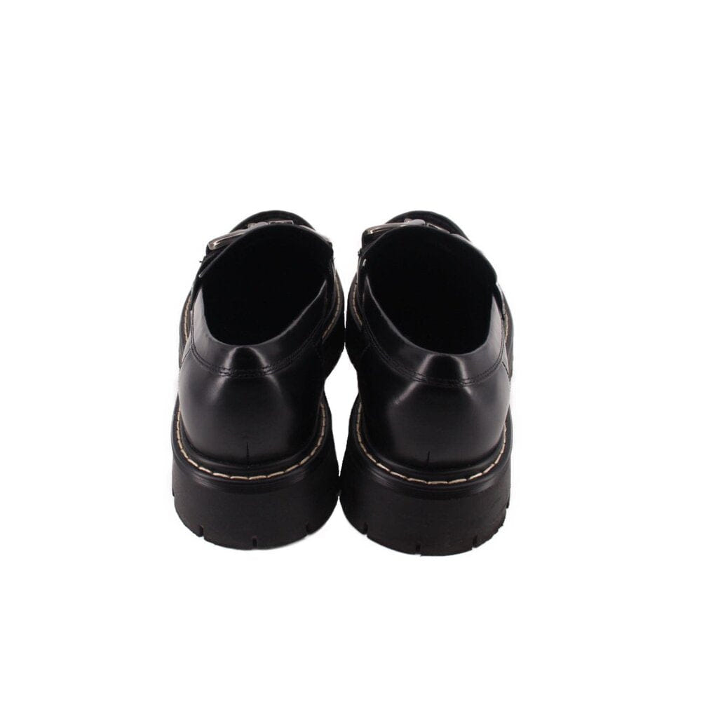 MARC FISHER PLATFORM LOAFERS BLACK 8.5 US