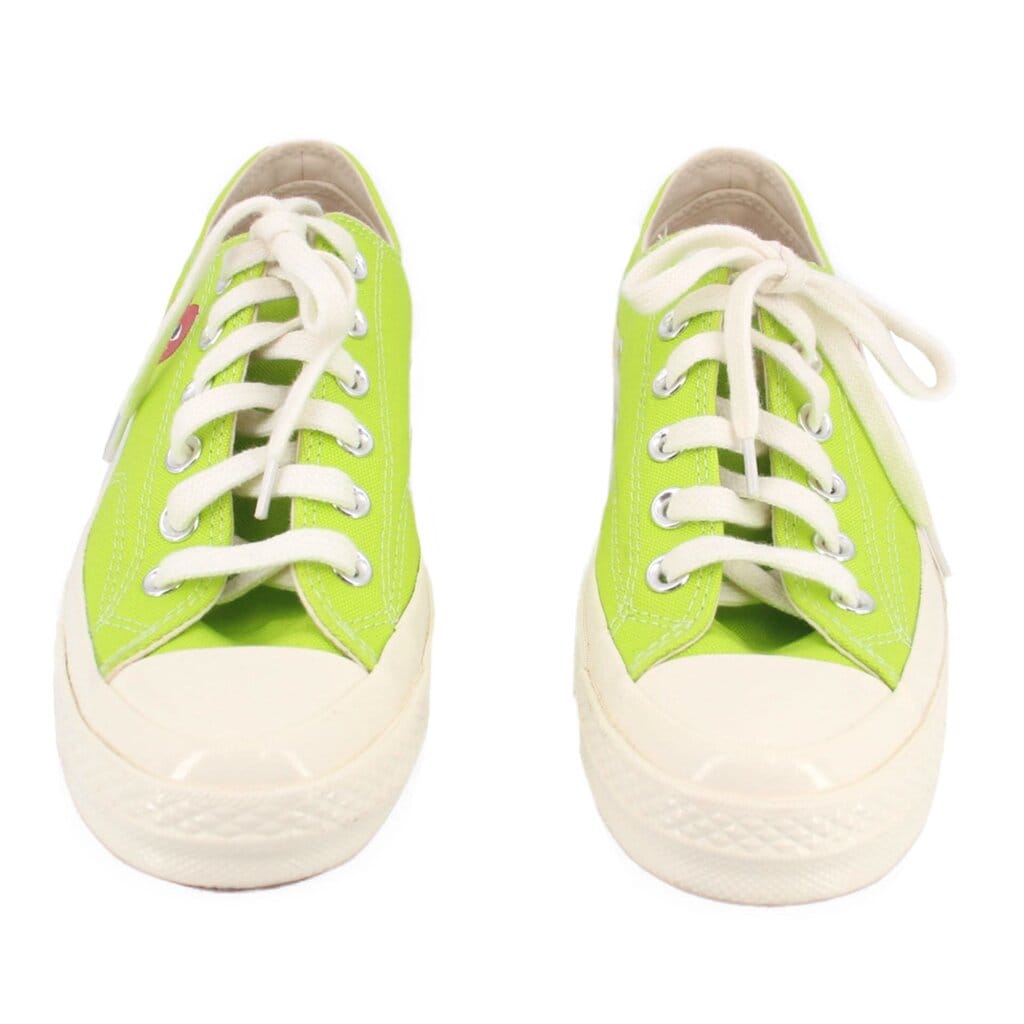 CONVERSE COMME DES GARCONS SNEAKERS GREEN 7.5 US