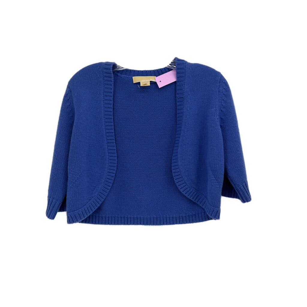 MICHAEL KORS CASHMERE CARDIGANS BLUE M