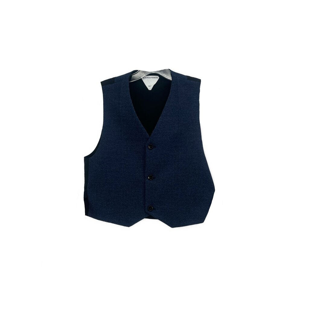 BOTTEGA VENETA VEST TOPS BLUE S