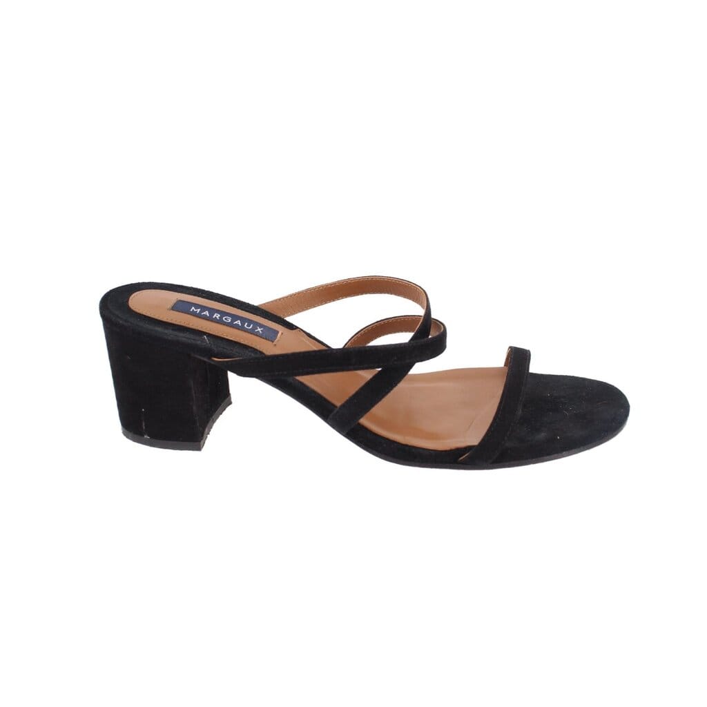 MARGAUX STRAPPY HEELS BLACK 9.5 US