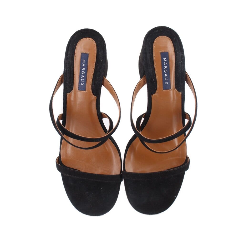 MARGAUX STRAPPY HEELS BLACK 9.5 US